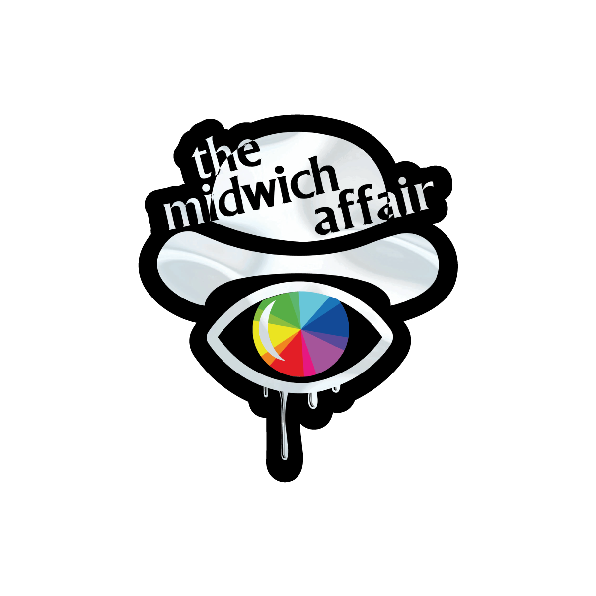 Die cut silver stickers Customskins