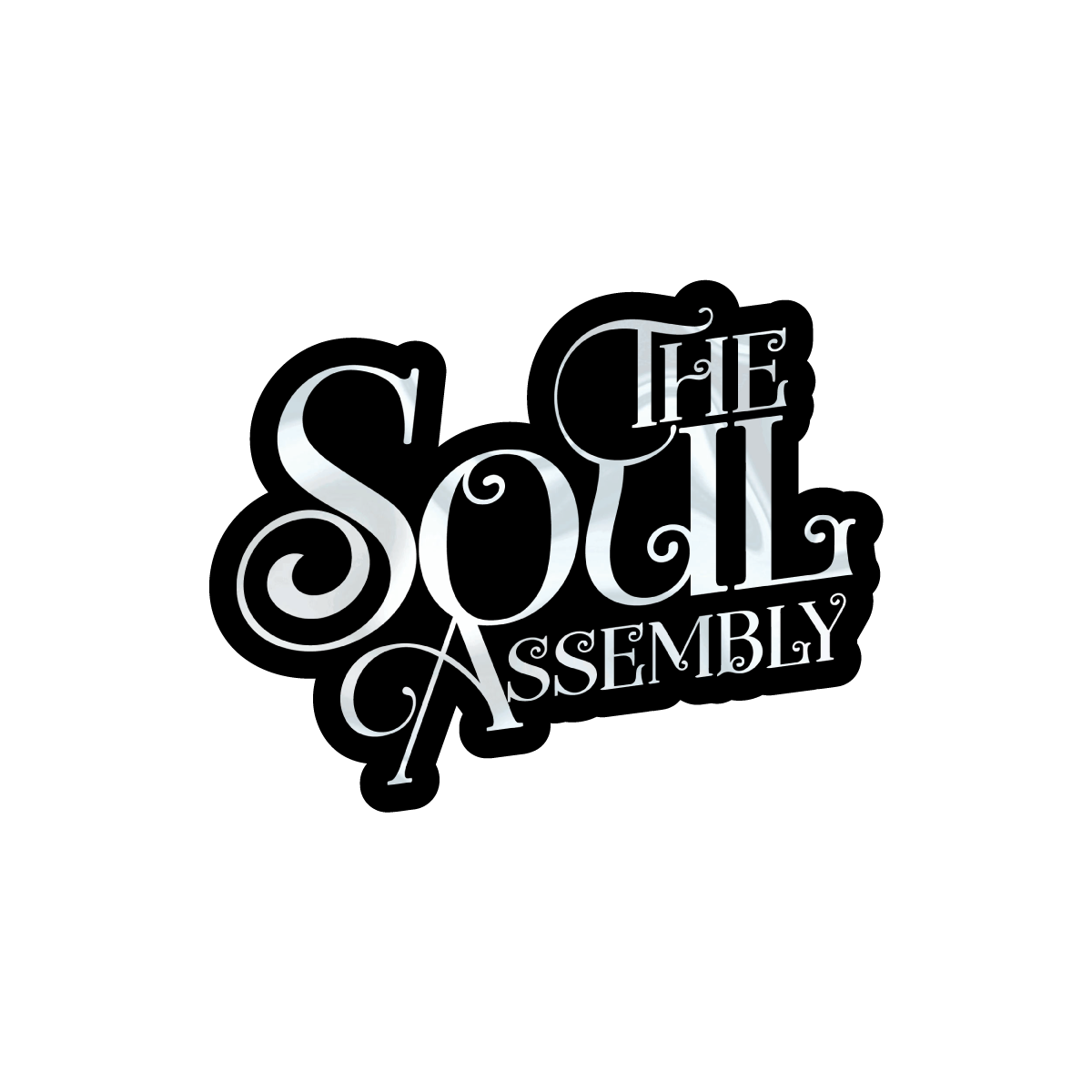 Die cut silver stickers Customskins