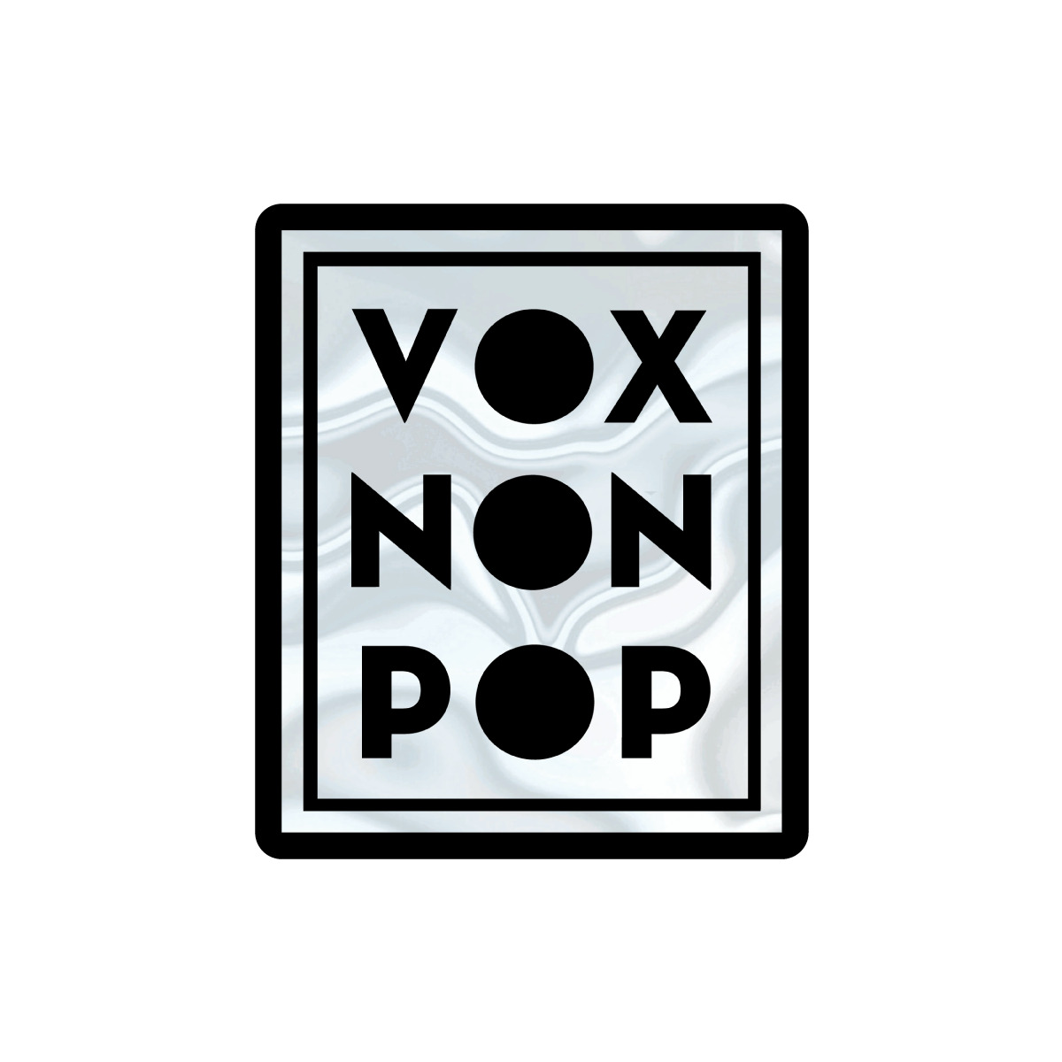 Die cut silver stickers Customskins