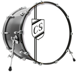 Buddy Rich Crest Personalised Bass Drum Head