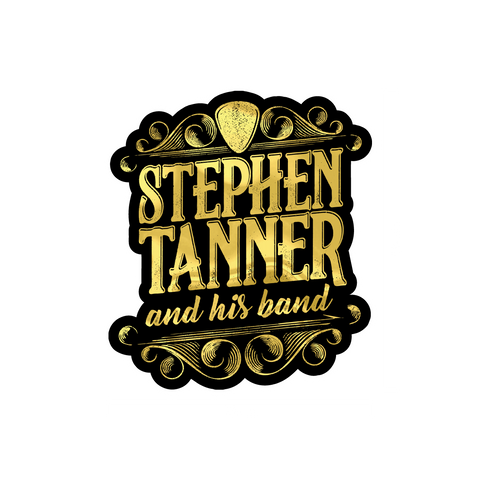 Die cut gold stickers