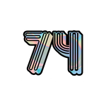 Die cut holographic stickers