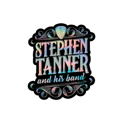 Die cut holographic stickers