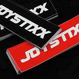 85mm x 65mm rectangular vinyl stickers