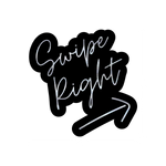 Die cut glitter stickers