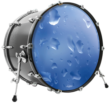Mirror bass sales drum head
